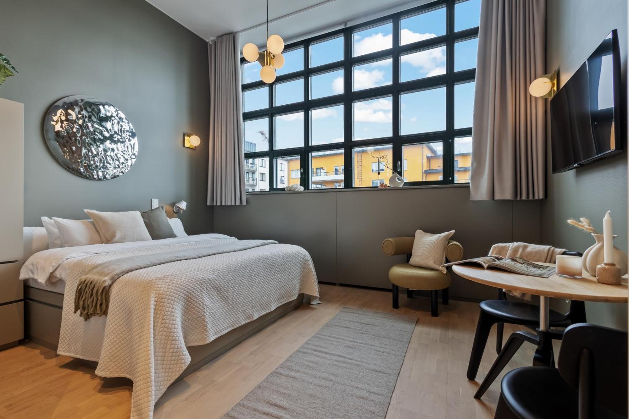 ستوكهولم Unity Hammarby Sjoestad - A Studio Hotel المظهر الخارجي الصورة